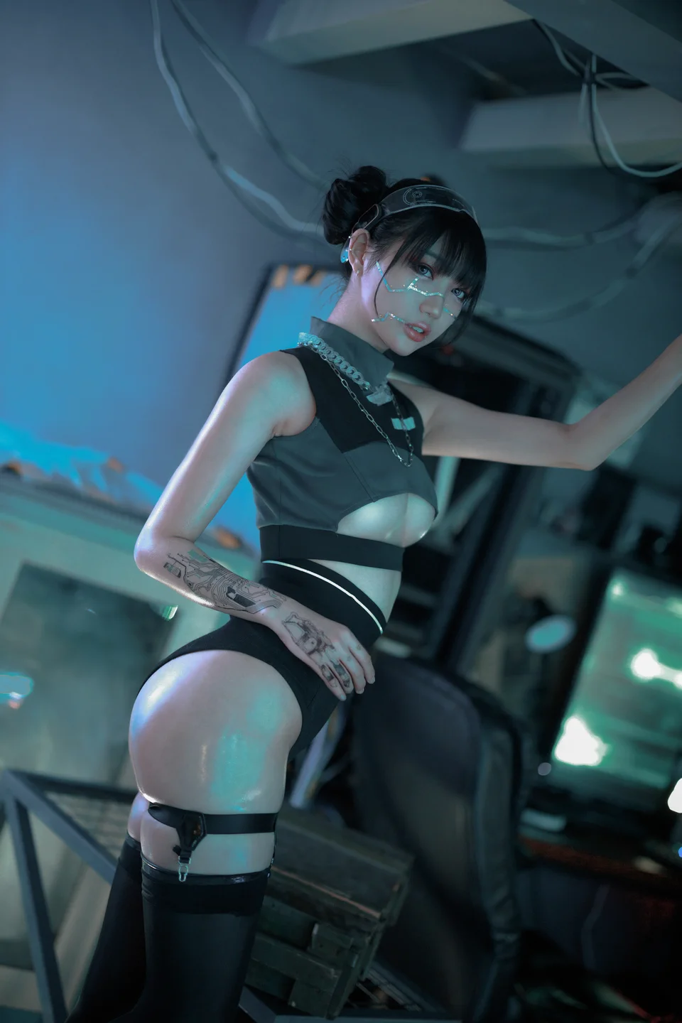 周叽是可爱兔兔 - 仿生人形 [38P-877MB] tg@simisebaisi 【丝足阁】004.webp